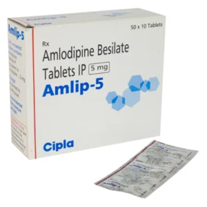 Amlip 5 - Amlodipine Besilate Tablet 5mg