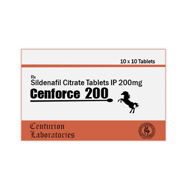 Cenforce 200mg - Sildenafil Citrate Tablets